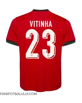 Portugalia Vitinha #23 Tricou Fotbal Replică European 2024 Barbati Acasa